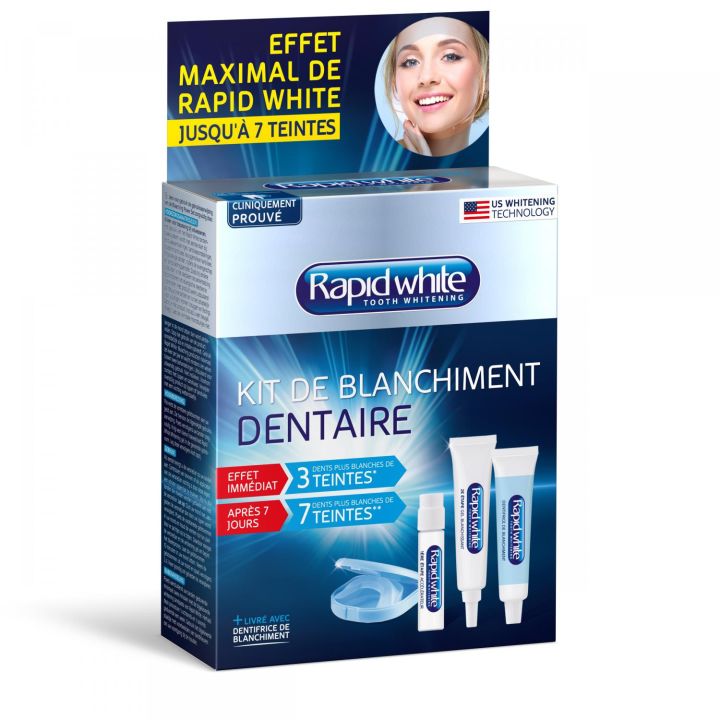 Blanchiment des dents 1 semaine système Rapid white - 1 kit