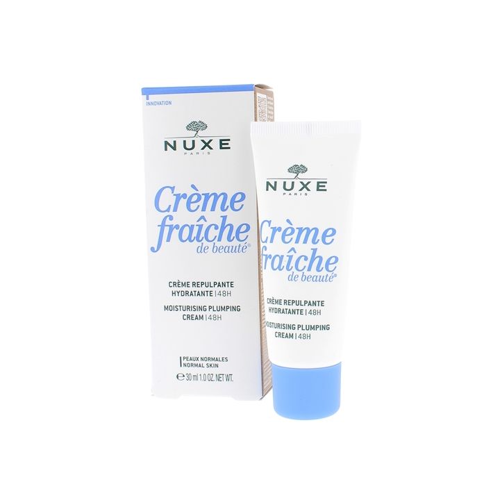 Crème fraîche de beauté crème repulpante hydratante Nuxe - tube de 30ml