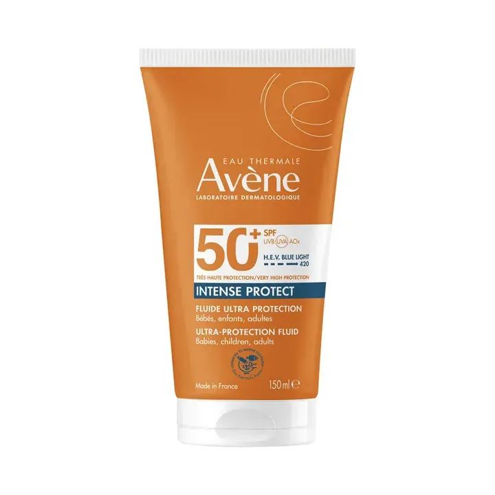 Intense protect fluide solaire SPF 50+ Avène - tube de 150ml