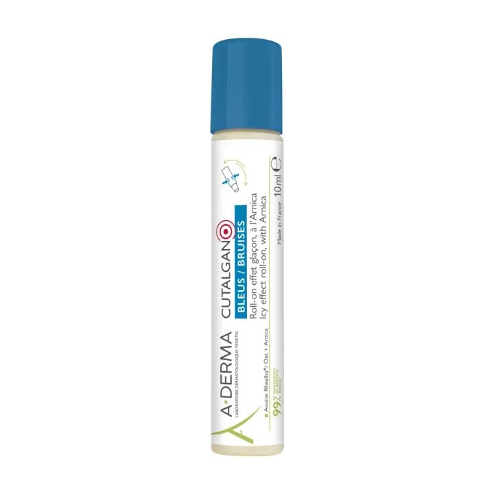 Cutalgan roll-on effet glaçon à l'arnica A-Derma - roll-on de 10ml