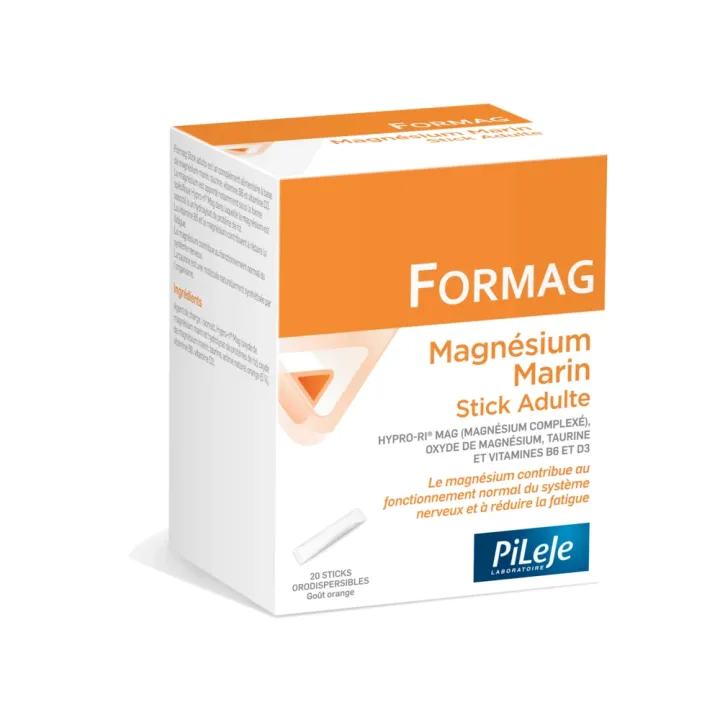 Formag magnésium marin adulte Pileje - 20 sticks