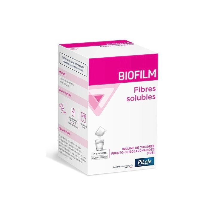 Biofilm fibres solubles Pileje - boîte de 14 sachets