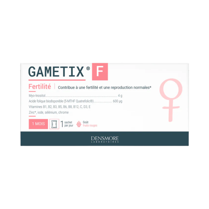 Gametix F fertilité Densmore - boîte de 30 sachets 