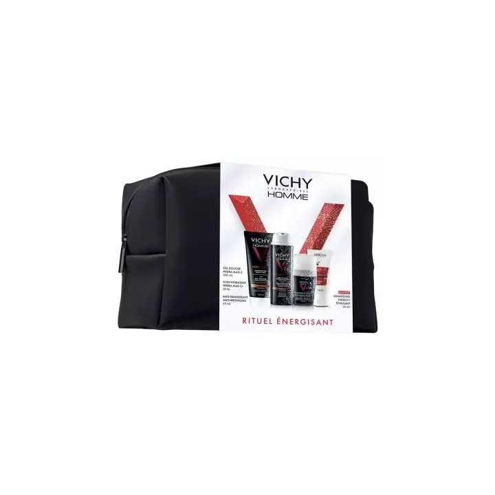 Coffret Mon rituel énergisant Vichy homme- coffret de 4 produits