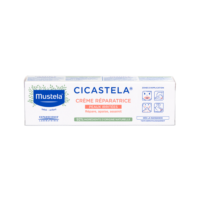 Cicastela crème réparatrice peaux irritées Mustela - tube de 40 ml