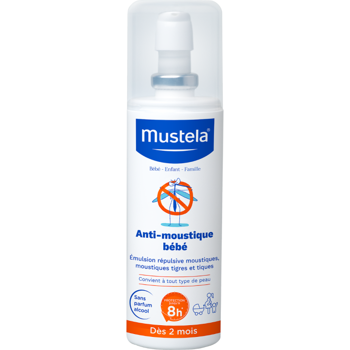 Spray anti-moustique bébé Mustela - spray de 100ml