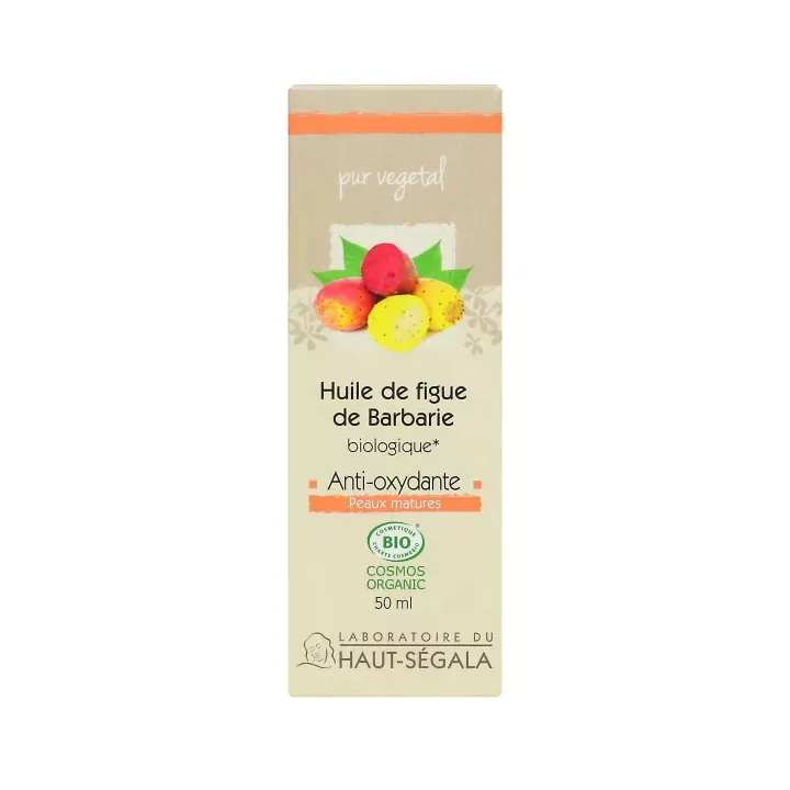 Huile de figue de Barbarie bio Haut-Ségala - flacon de 50ml