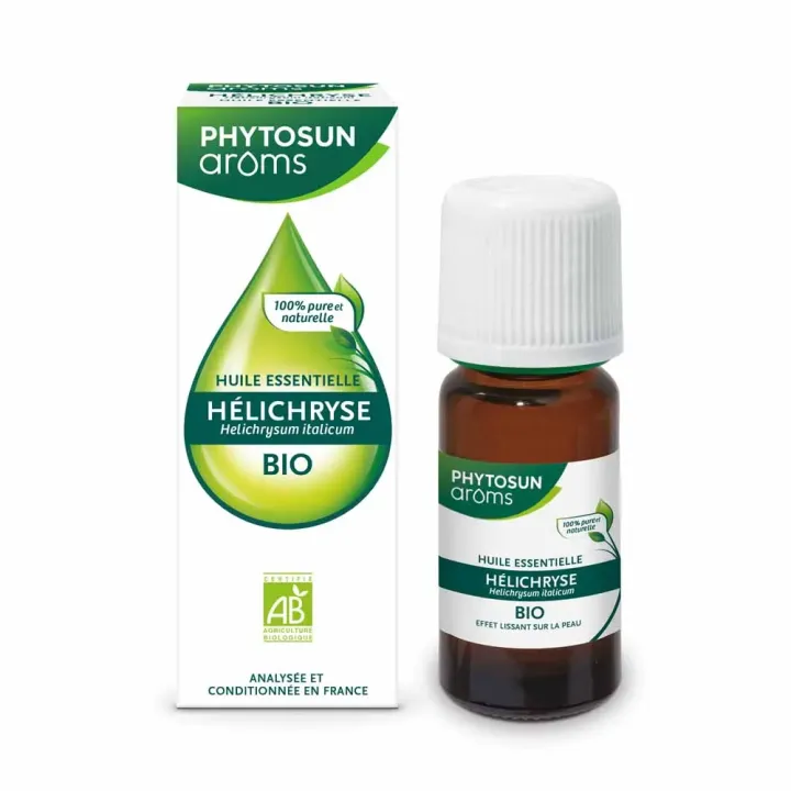 Huile Essentielle Hélichryse bio Phytosun Arôms - flacon de 5ml