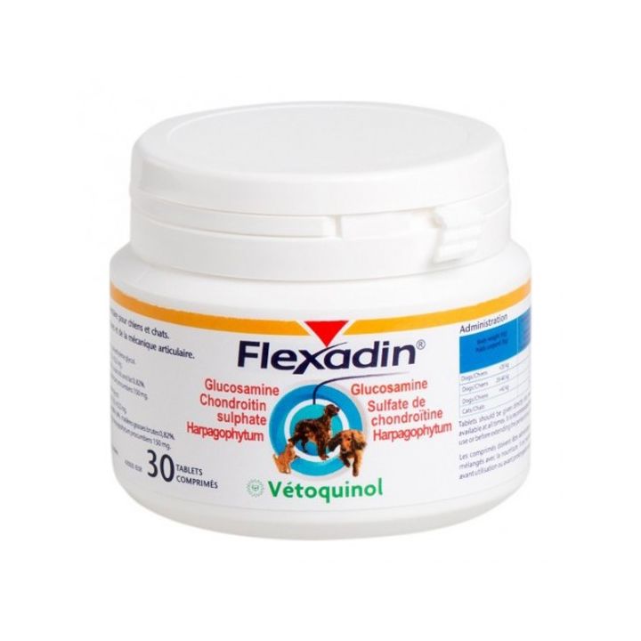 Flexadin Vetoquinol - pot de 30 comprimés