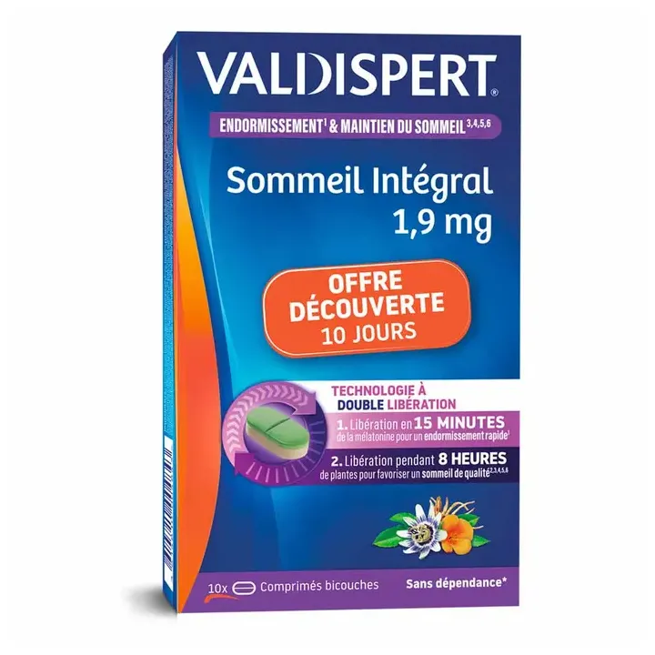 *GPT*Sommeil intégral Valdispert - boite de 10 comprimés