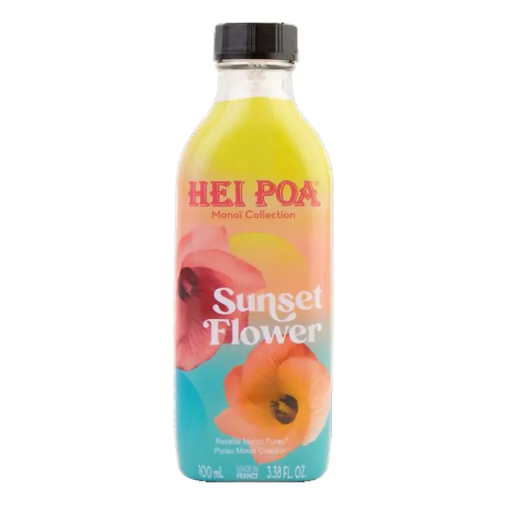 Sunset flower monoï collection Hei Poa - flacon de 100ml
