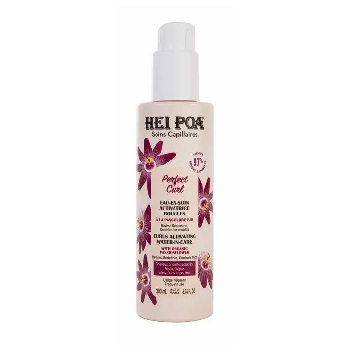 Perfect Curl eau en soin activatrice boucles Hei Poa - spray de 200ml