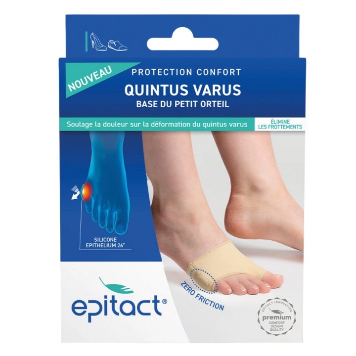 Protection confort quintus varus taille M Epitact - une protection