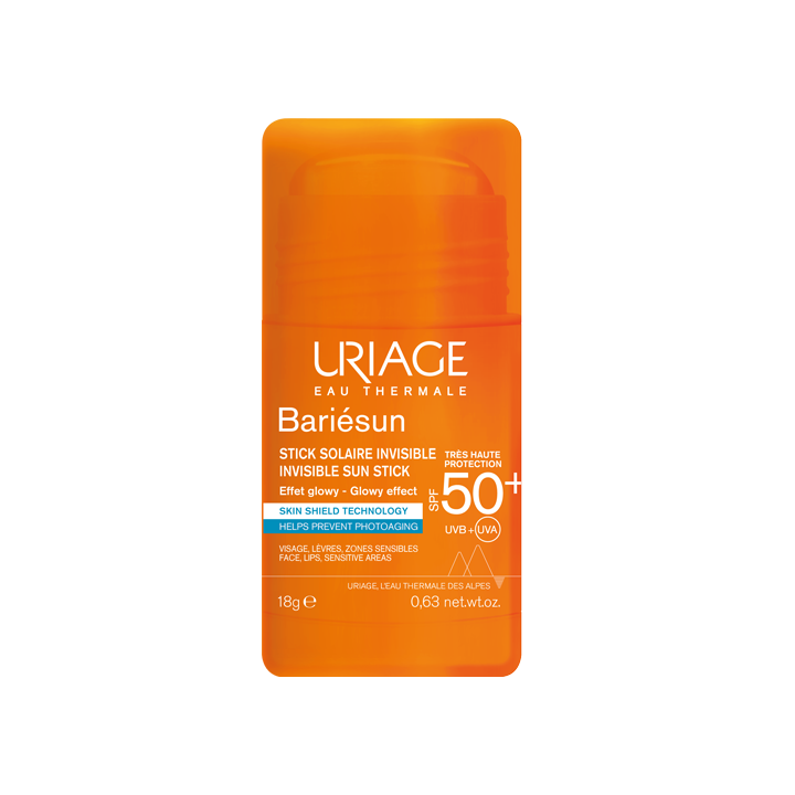 Bariésun stick solaire invisible SPF50+ Uriage - stick de 18g