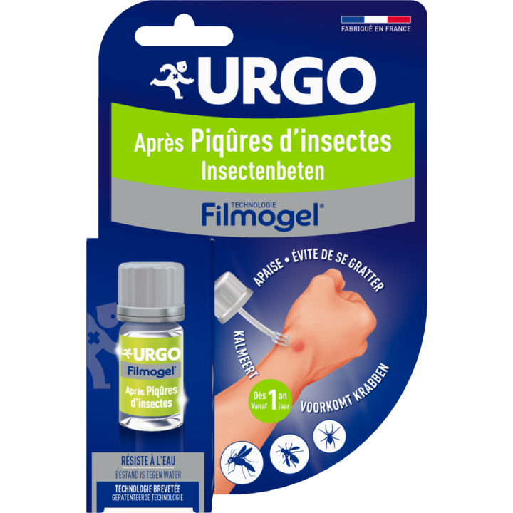 Filmogel après piqûres d'insectes Urgo - flacon de 3,25 ml
