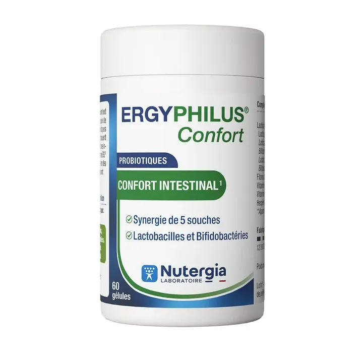 Ergyphilus Confort Nutergia - boite de 60 gélules