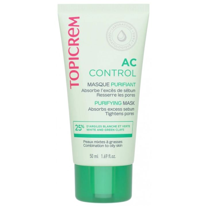 AC Control Masque purifiant Topicrem - tube de 50ml 
