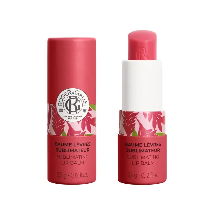 Baume à lèvres sublimateur Gingembre rouge Roger & Gallet - stick de 3,5g
