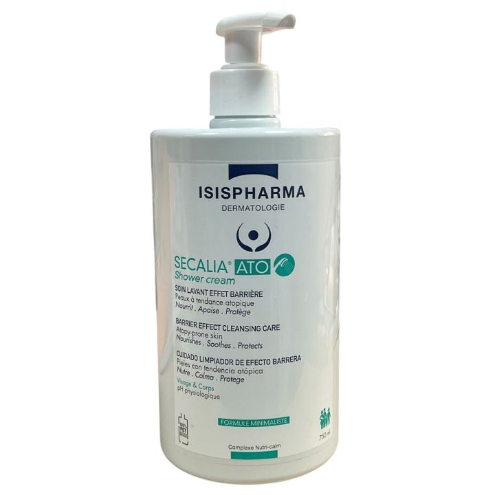 Secalia ATO crème lavante Isispharma - flacon-pompe de 750ml