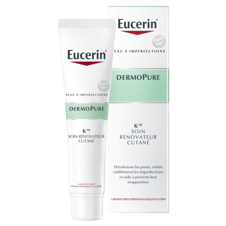 Dermopure K10 soin rénovateur cutané Eucerin - tube de 40 ml