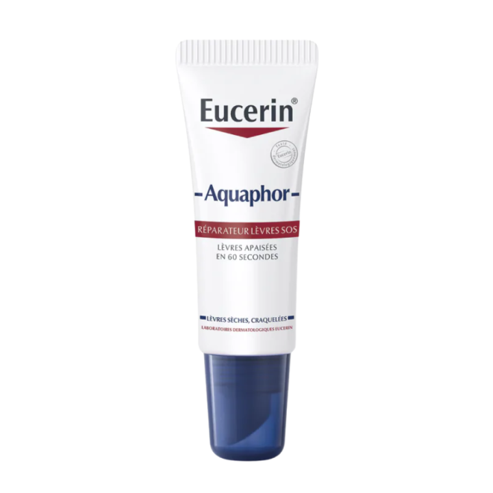 Aquaphor réparateur lèvres SOS Eucerin - tube de 10ml