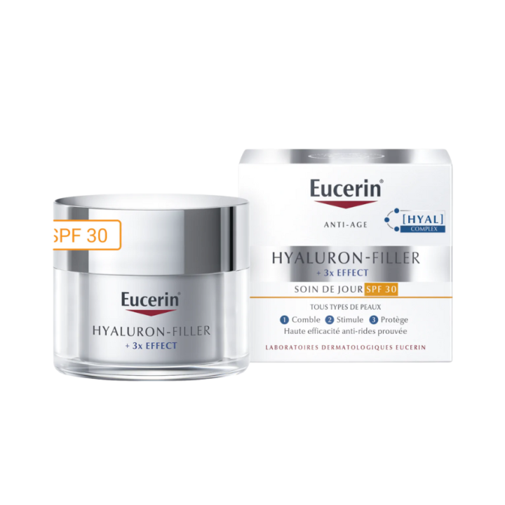 Hyaluron-Filler Soin de jour SPF 30 Eucerin - pot de 50ml