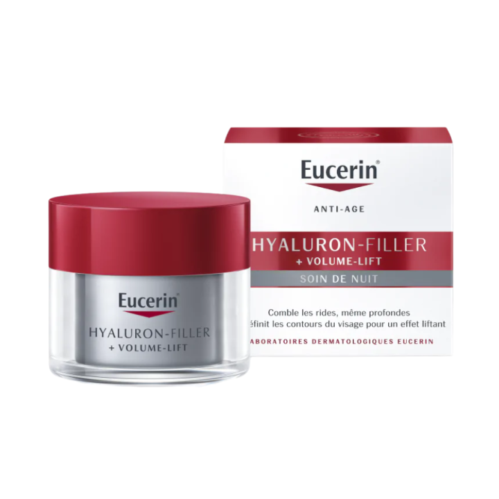 Hyaluron-Filler + volume-lift Soin de nuit Eucerin - Pot de 50 ml