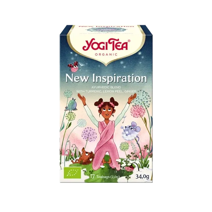 New inspiration bio Yogi Tea - boite de 17 sachets