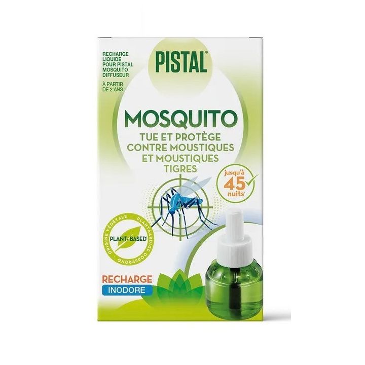 Mosquito recharge pour diffuseur électrique anti-moustiques Pistal - recharge de 30ml