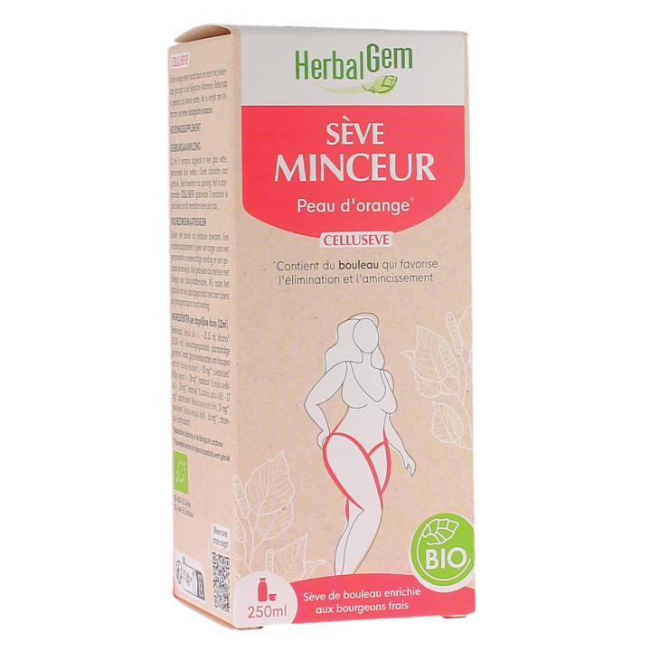 Cellusève minceur peau d'orange bio Herbalgem - flacon de 250ml