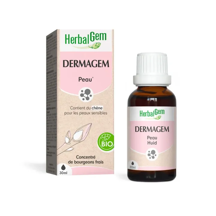 Dermagem peau HerbalGem - flacon de 30ml