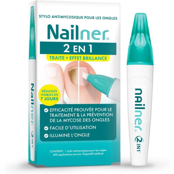 Nailner 2en1 stylo antimycosique ongles Novodex - un stylo