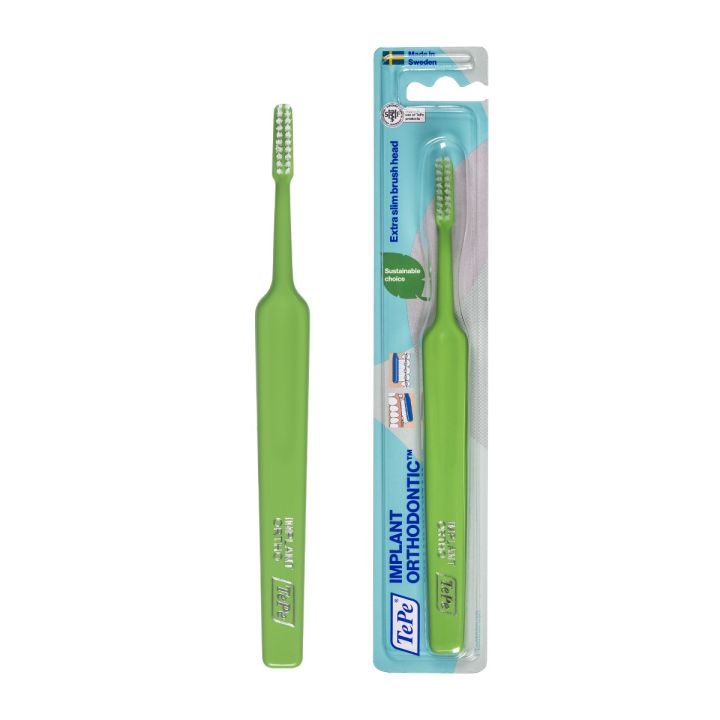 Brosse à dents implant orthodontie TePe - une brosse à dents
