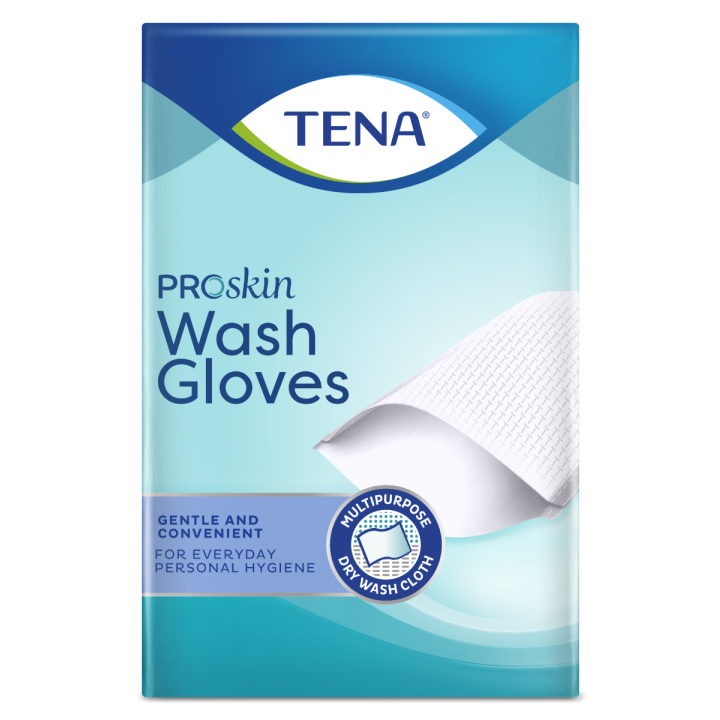 Gants jetables Proskin Wash Gloves Tena - boîte de 200 gants