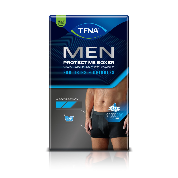 Men boxer lavant lavable réutilisable taille L Tena - un boxer 