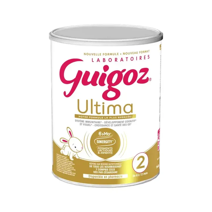 Lait en poudre Ultima 2ème âge Guigoz - pot de 780g