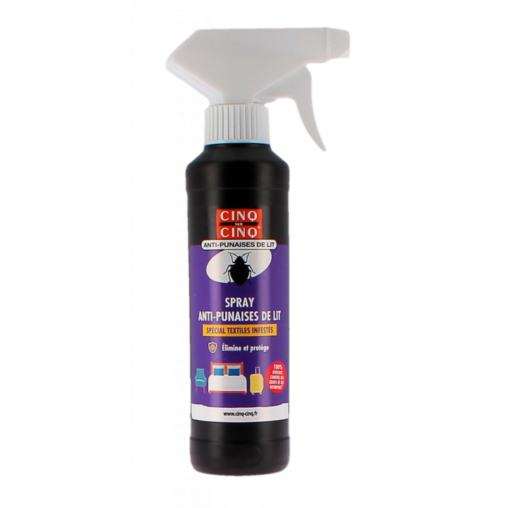 Anti-punaises de lit Cinq sur Cinq - spray de 250ml