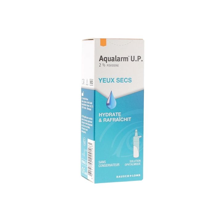 Aqualarm UP solution ophtalmique yeux secs Bausch+Lomb - flacon de 10ml