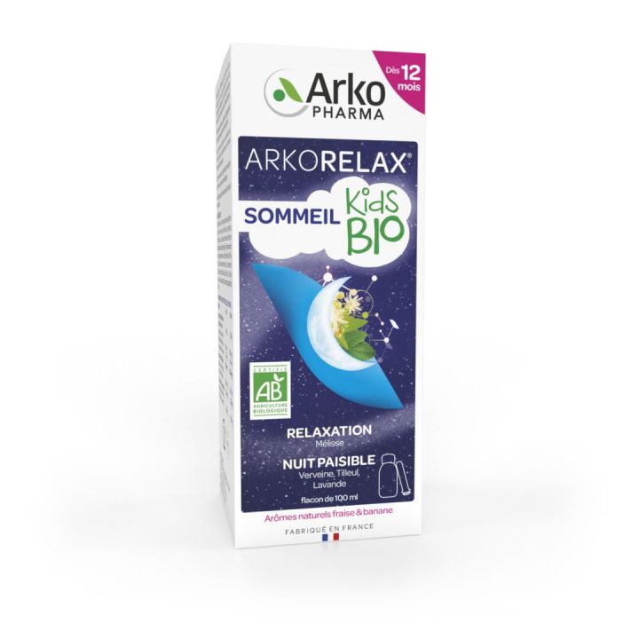 Arkorelax Sommeil Kids bio Arkopharma - flacon de 100ml