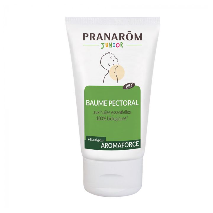 Aromaforce baume pectoral Junior bio Pranarôm - tube de 50 ml