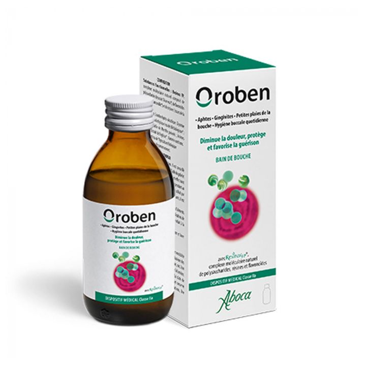 Bain de bouche Oroben Aboca - flacon de 150 ml