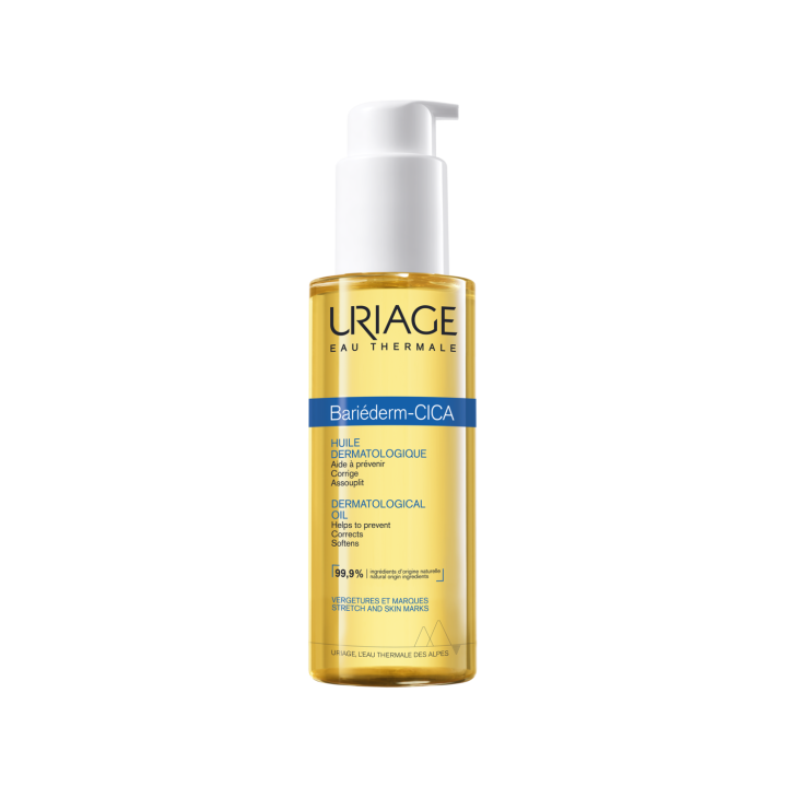 Bariéderm Cica-Huile soin dermatologique Uriage - flacon de 100 ml