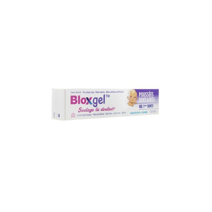BloXgel Poussées Dentaires Bausch lomb - tube de 15 ml