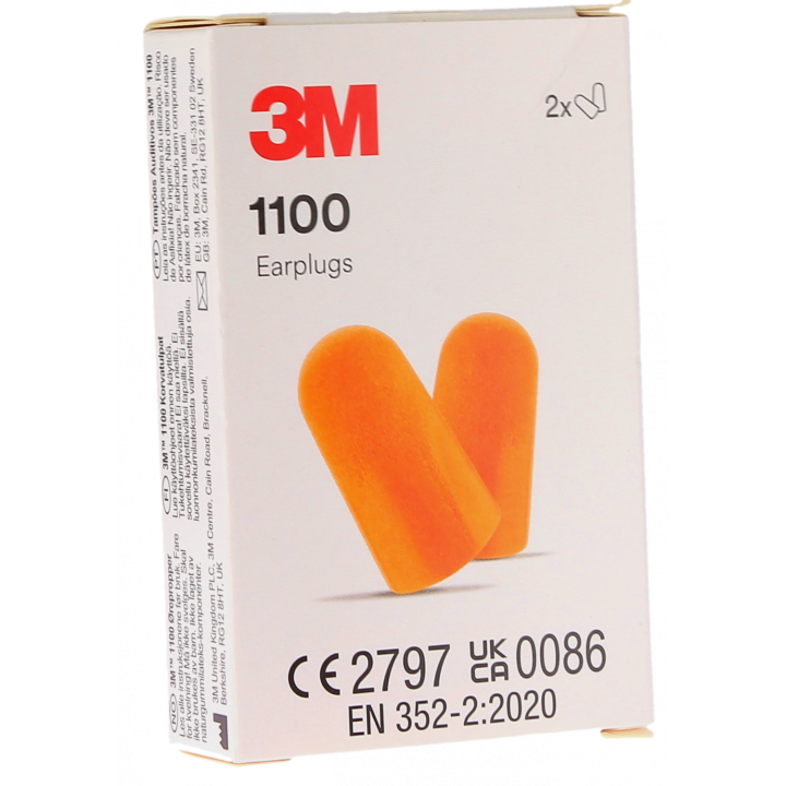 Bouchons d'oreille en mousse 3M - 2 paires