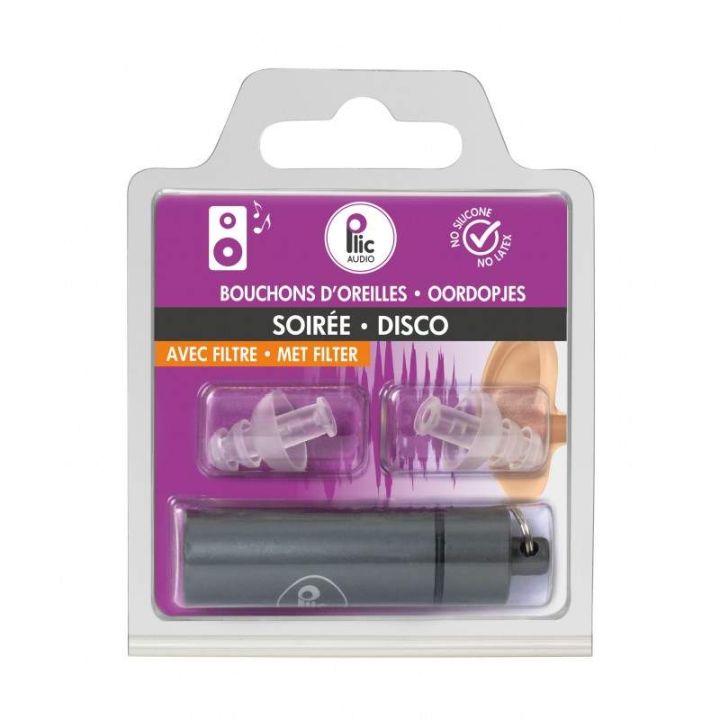 Bouchons d'oreilles Soirée (concert) Plic audio - 1 paire