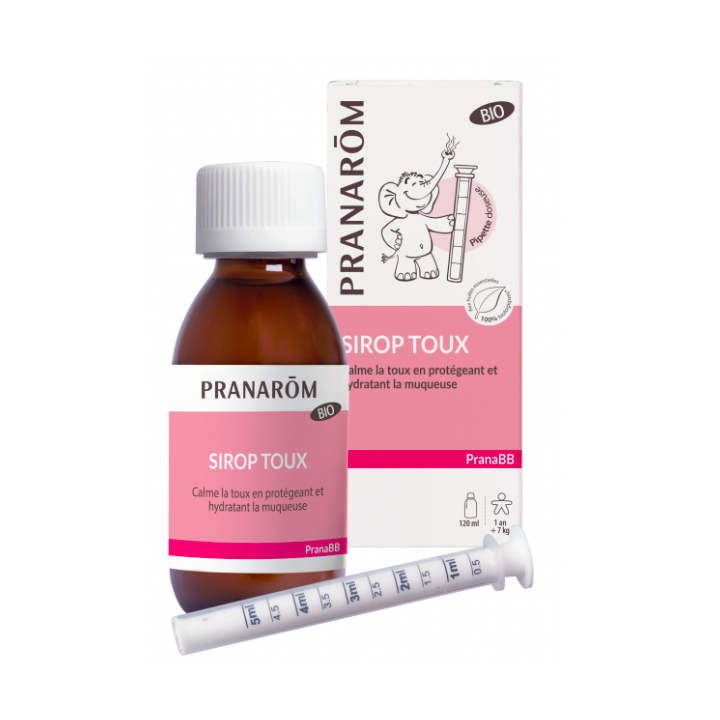 PranaBB sirop toux bio Pranarôm - flacon de 120ml