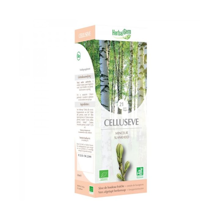 Cellusève BIO Herbalgem - flacon de 250 ml