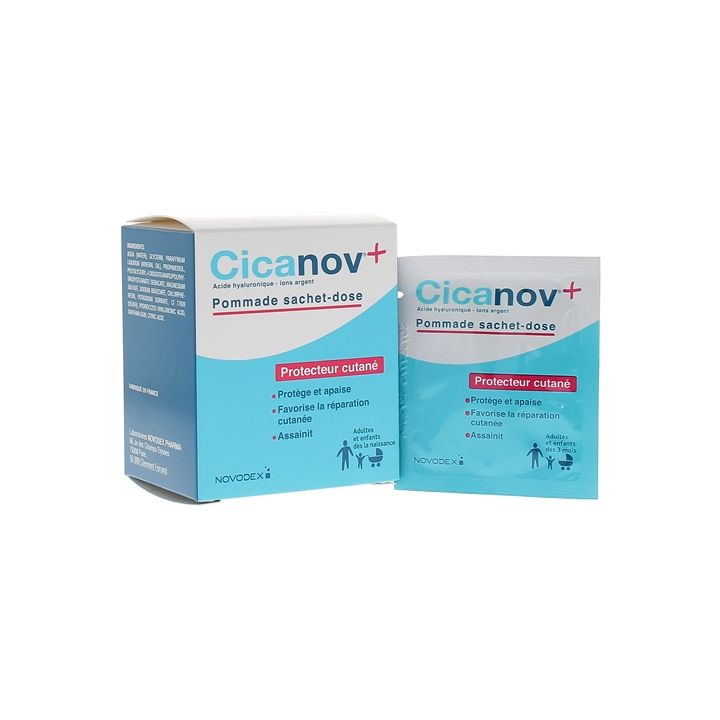 Cicanov+ pommade protection cutané - 9 sachets doses de 2g