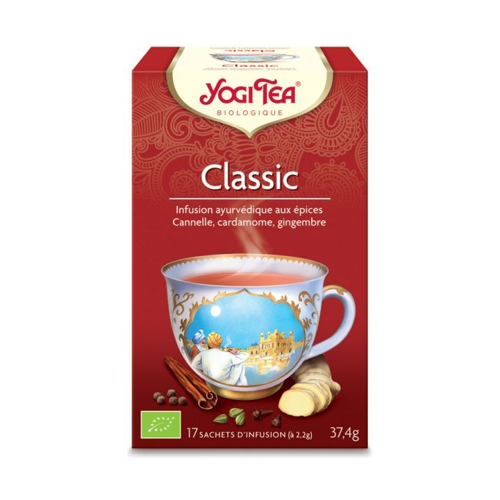 Classic BIO Yogi Tea - 17 infusettes