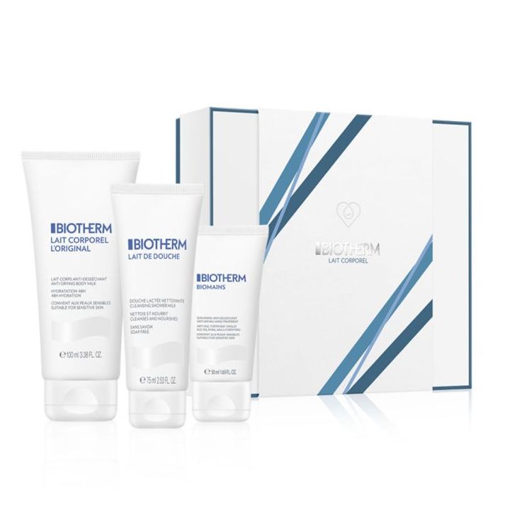 Coffret routine hydratation Lait corporel Biotherm - coffret de 3 produits